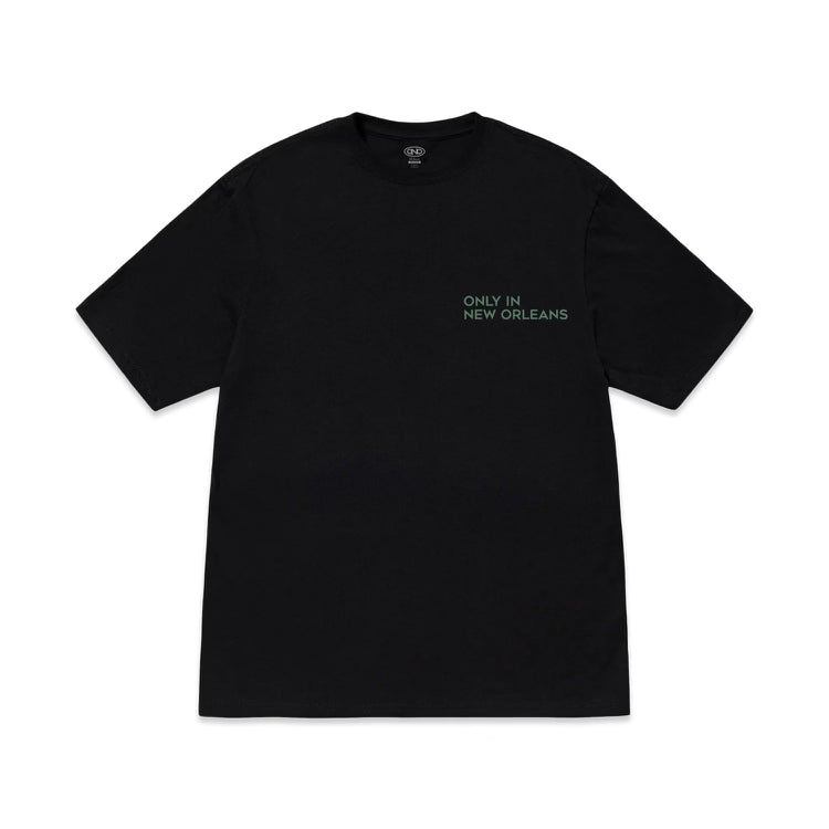 ONO Flagship Tee (Black/Forest Green)