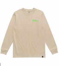 Load image into Gallery viewer, ONO Flagship Shirt L/S (Tan/ Neon Green)
